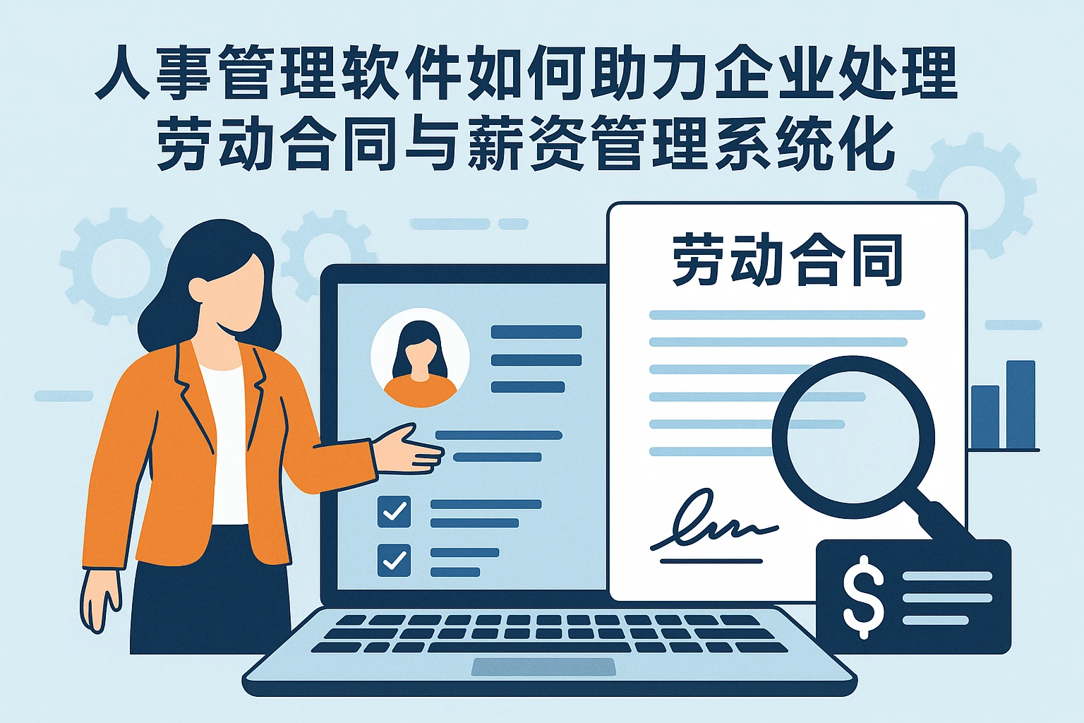 人事管理软件如何助力企业处理劳动合同与薪资管理系统优化