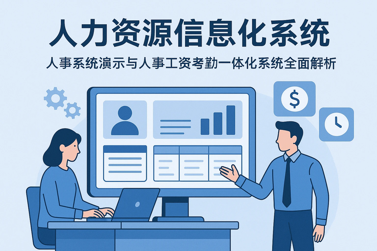 人力资源信息化系统：人事系统演示与人事工资考勤一体化系统全面解析