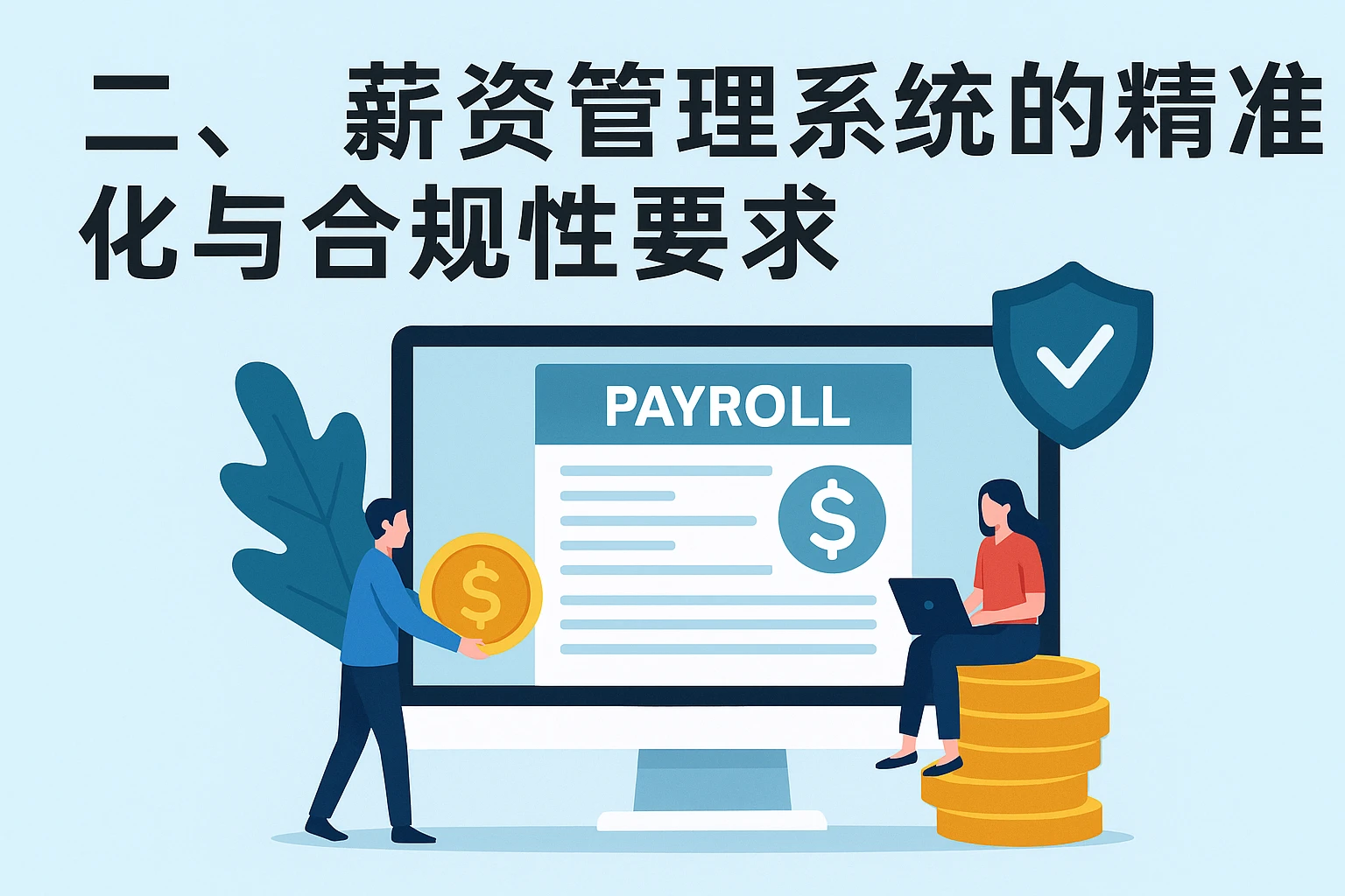 二、薪资管理系统的精准化与合规性要求