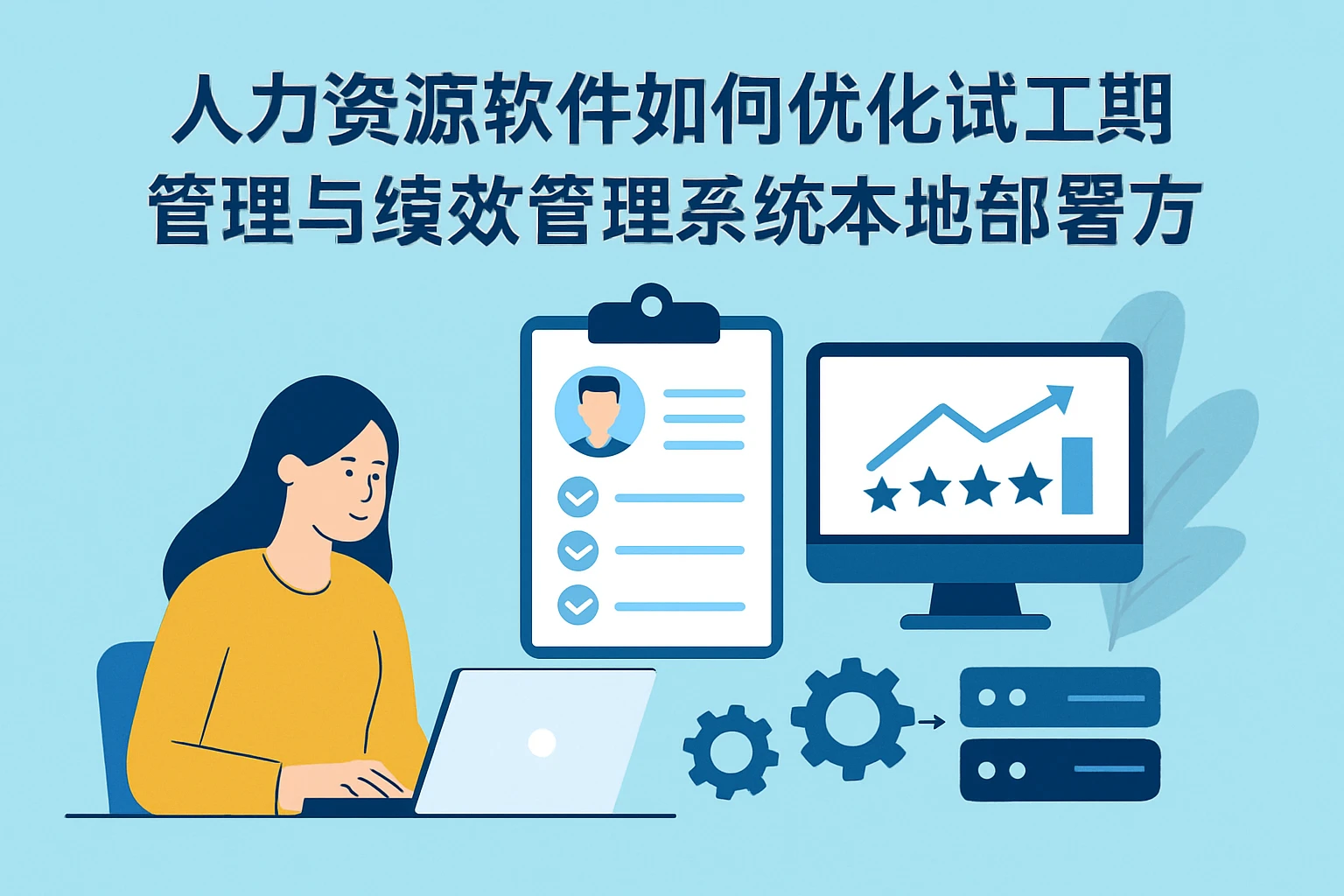 人力资源软件如何优化试工期管理与绩效管理系统本地部署方案