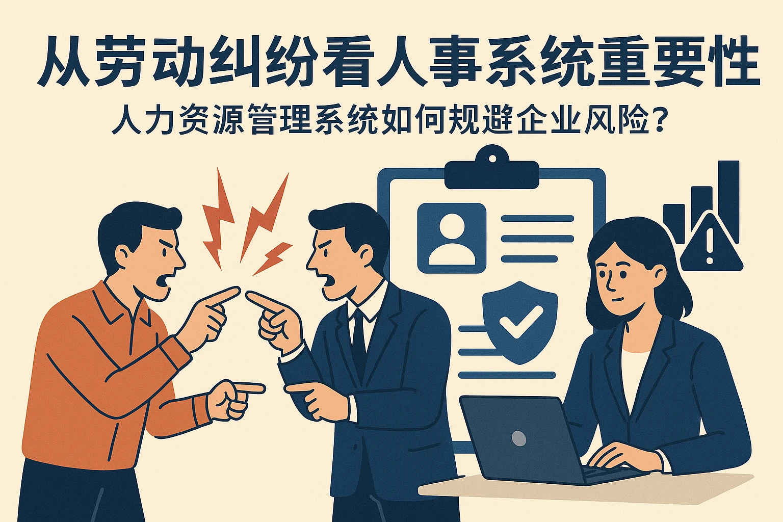 从劳动纠纷看人事系统的重要性：人力资源管理系统如何规避企业风险？
