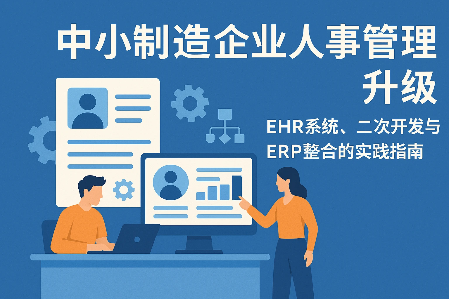 中小制造企业人事管理升级：EHR系统、二次开发与ERP整合的实践指南