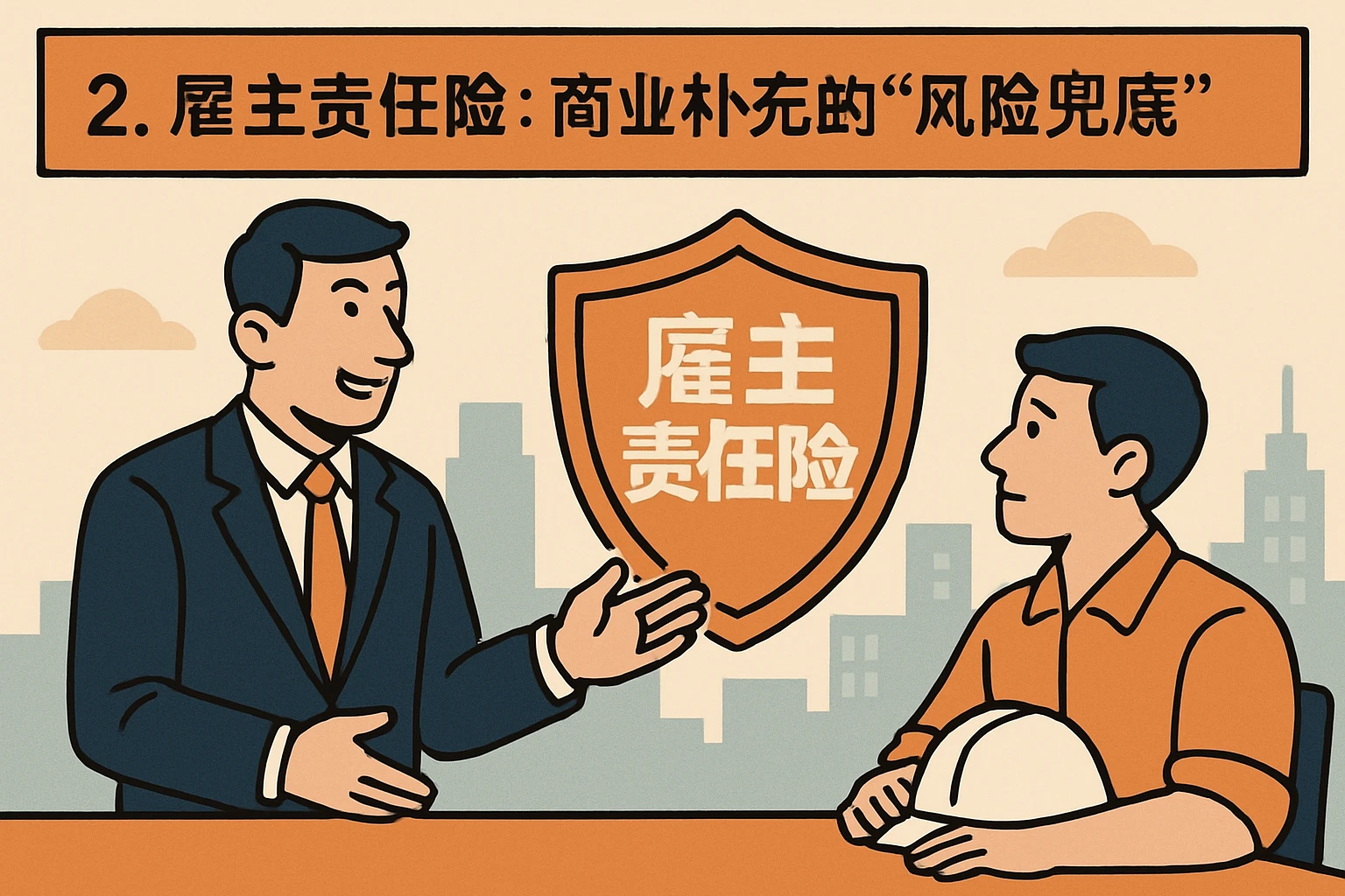 2. 雇主责任险:商业补充的“风险兜底”