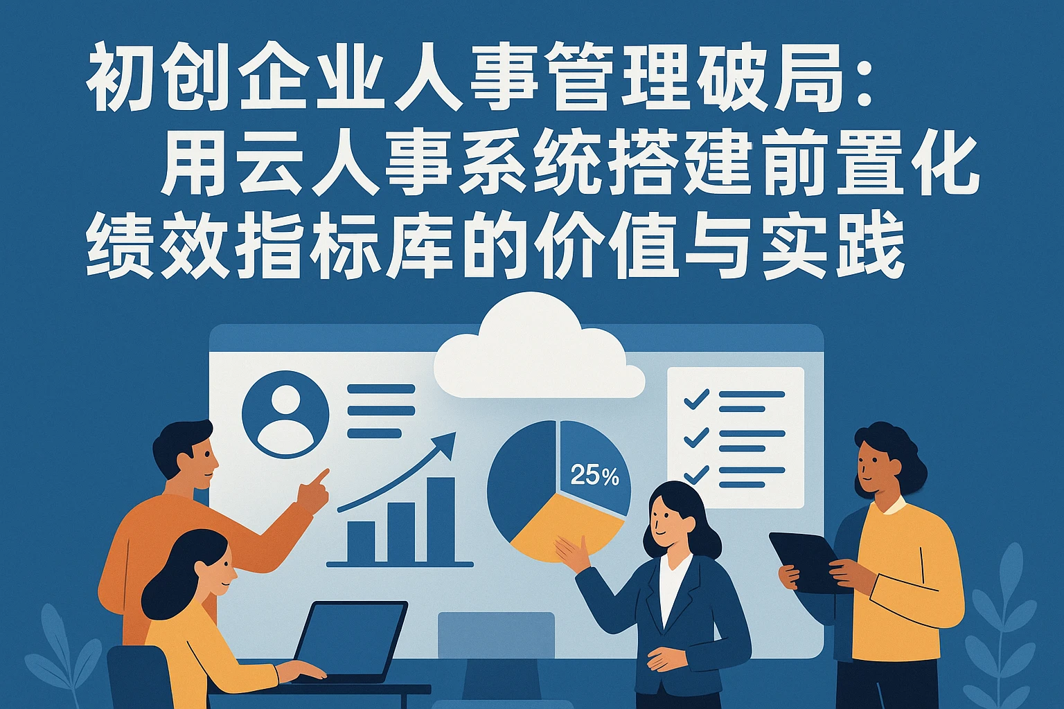 初创企业人事管理破局:用云人事系统搭建前置化绩效指标库的价值与实践