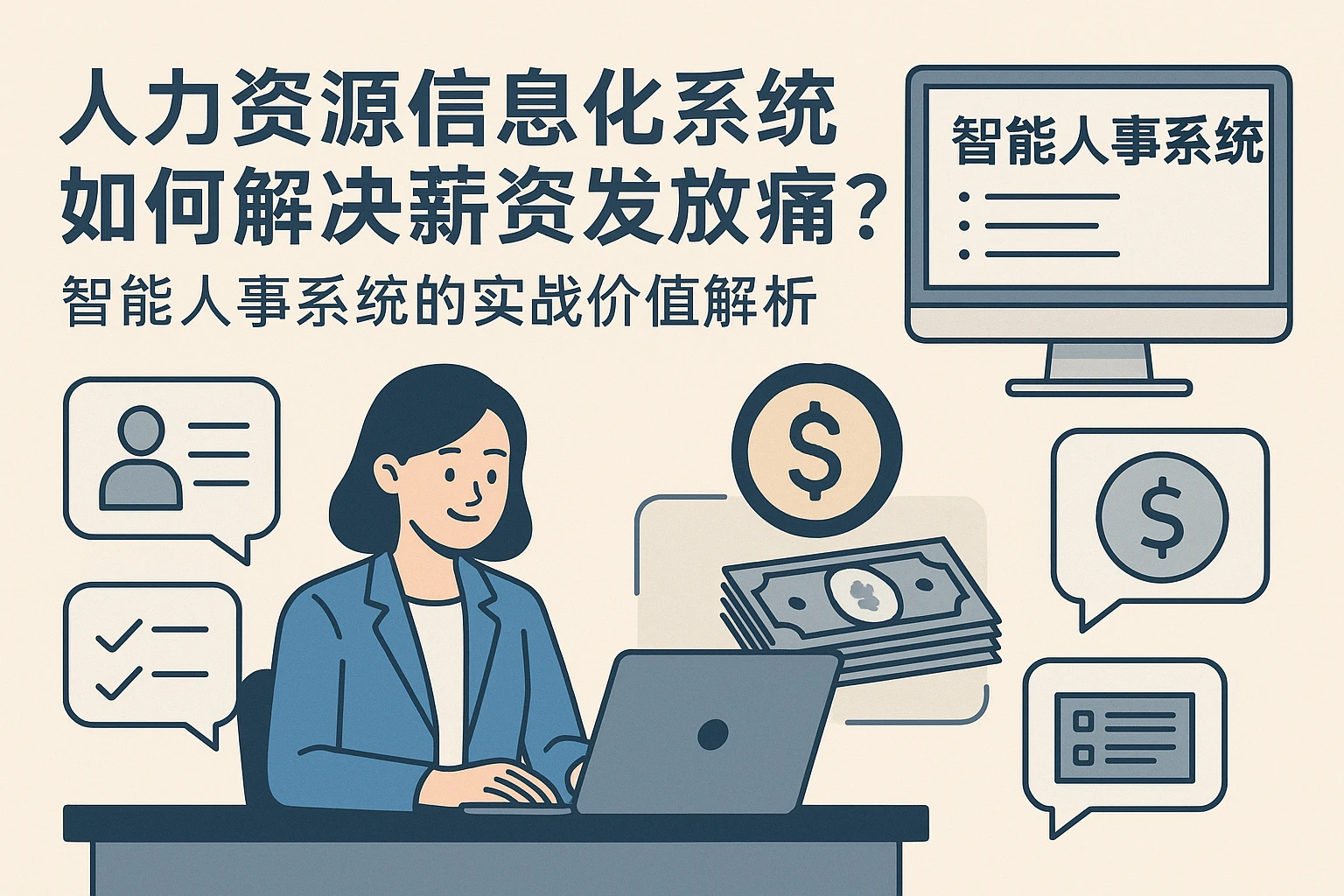 人力资源信息化系统如何解决薪资发放痛点?智能人事系统的实战价值解析