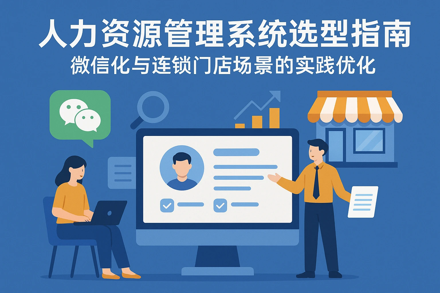 人力资源管理系统选型指南:微信化与连锁门店场景的实践优化