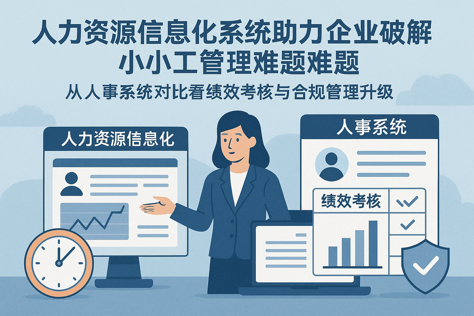 人力资源信息化系统助力企业破解小时工管理难题——从人事系统对比看绩效考核与合规管理升级
