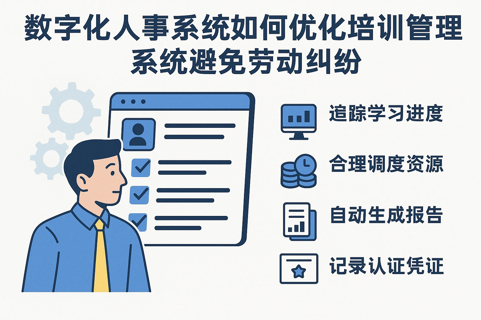 数字化人事系统如何优化培训管理系统避免劳动纠纷
