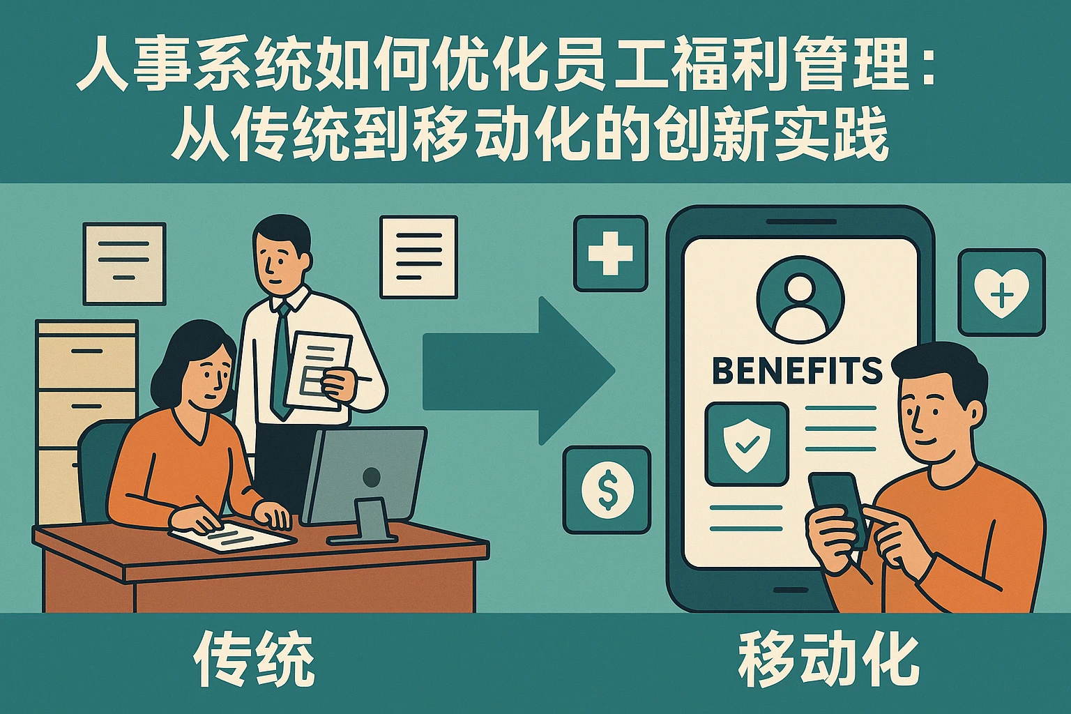 人事系统如何优化员工福利管理:从传统到移动化的创新实践