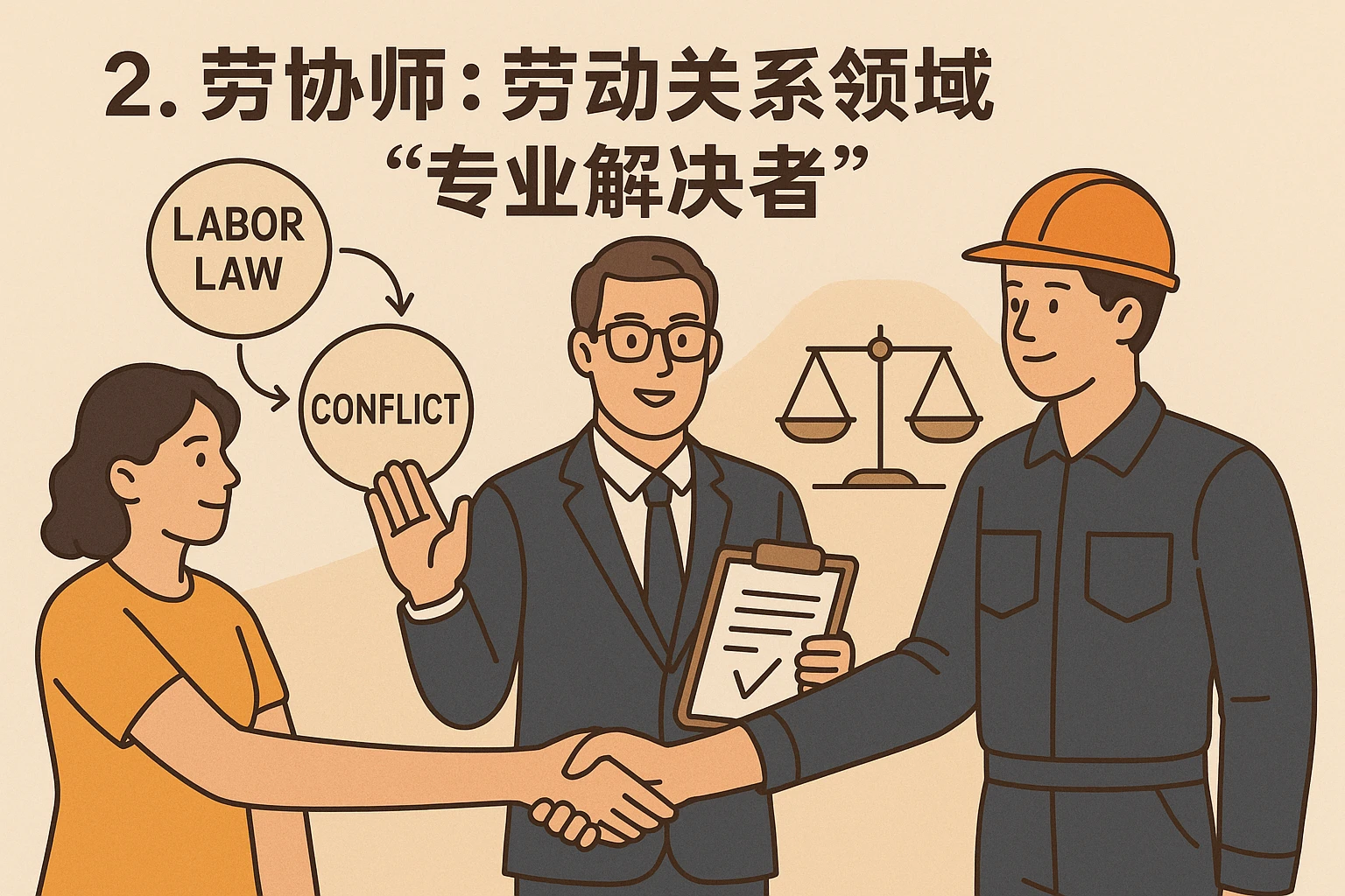 2. 劳协师：劳动关系领域的“专业解决者”