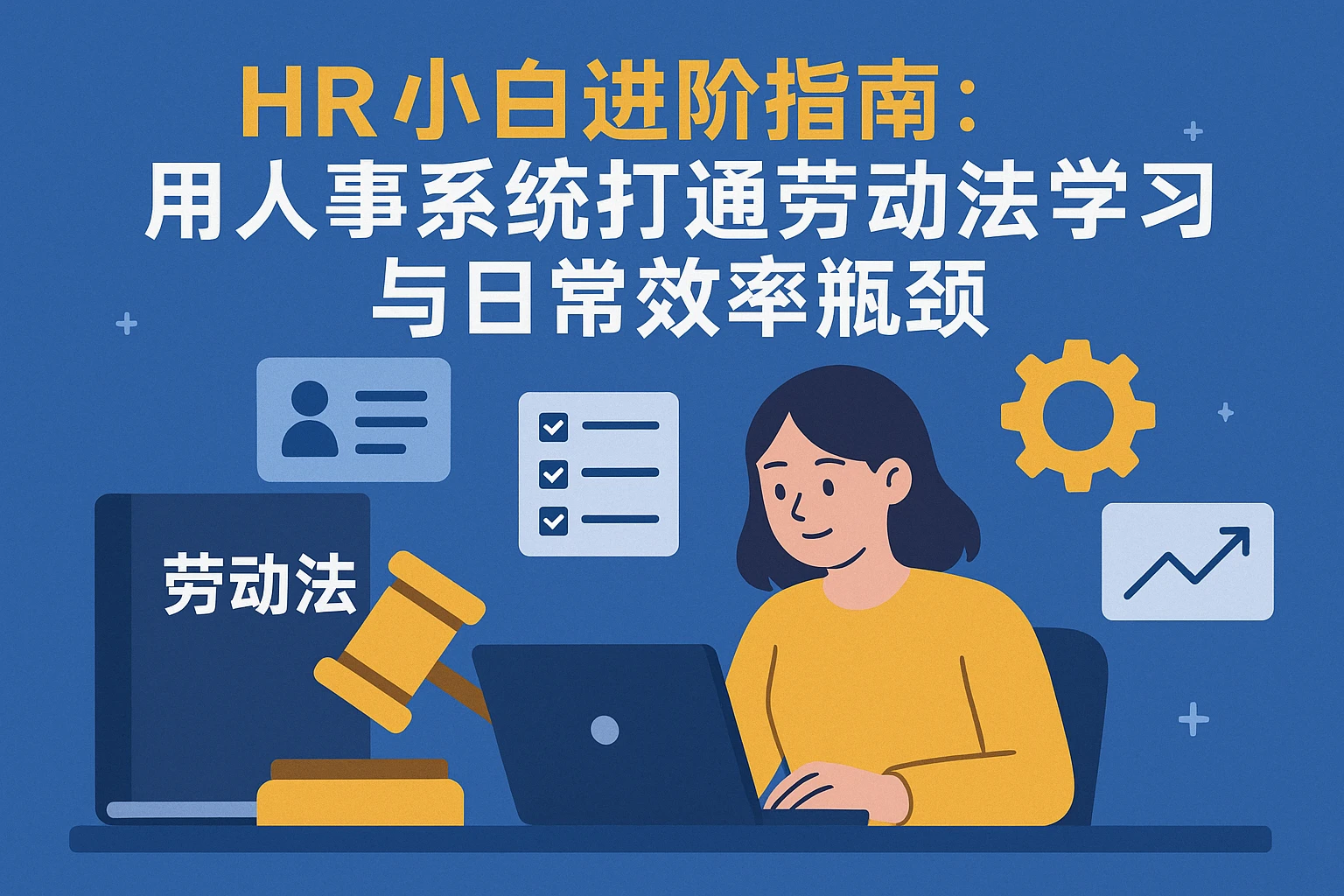 HR小白进阶指南:用人事系统打通劳动法学习与日常效率瓶颈