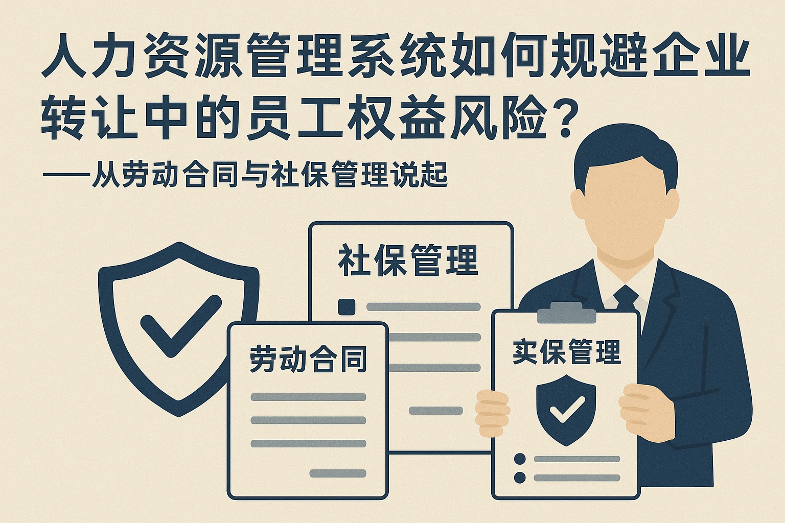 人力资源管理系统如何规避企业转让中的员工权益风险?——从劳动合同与社保管理说起