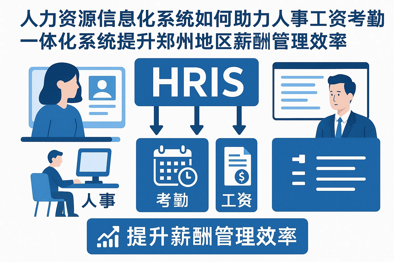 人力资源信息化系统如何助力人事工资考勤一体化系统提升郑州地区薪酬管理效率