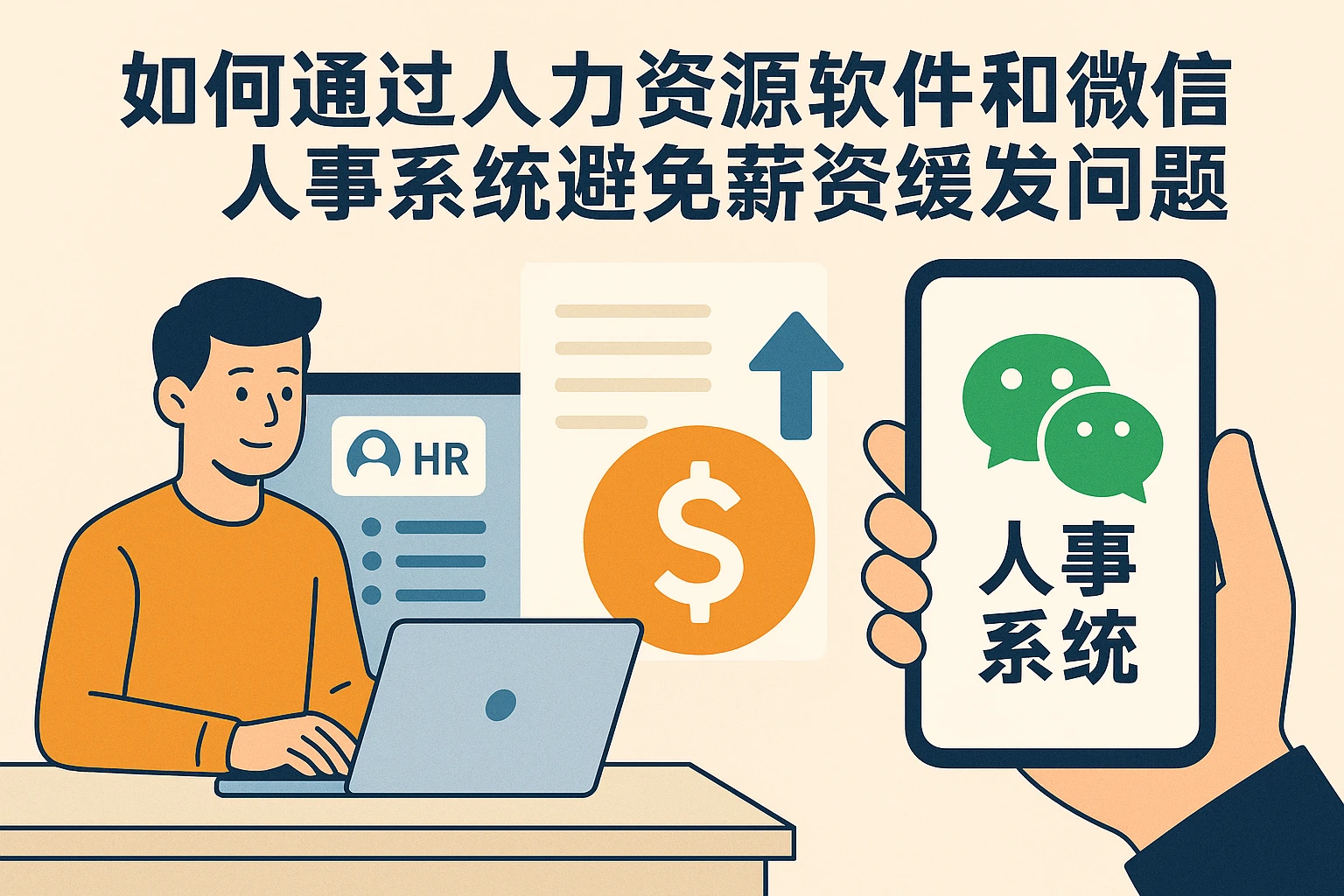 如何通过人力资源软件和微信人事系统避免薪资缓发问题