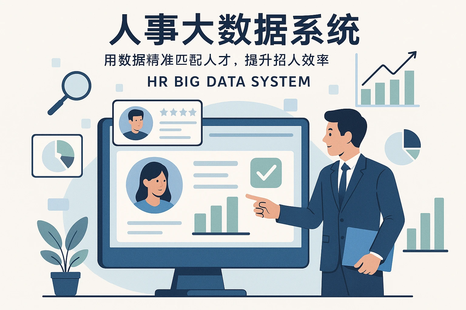 2. 人事大数据系统：用数据精准匹配人才，提升招人效率