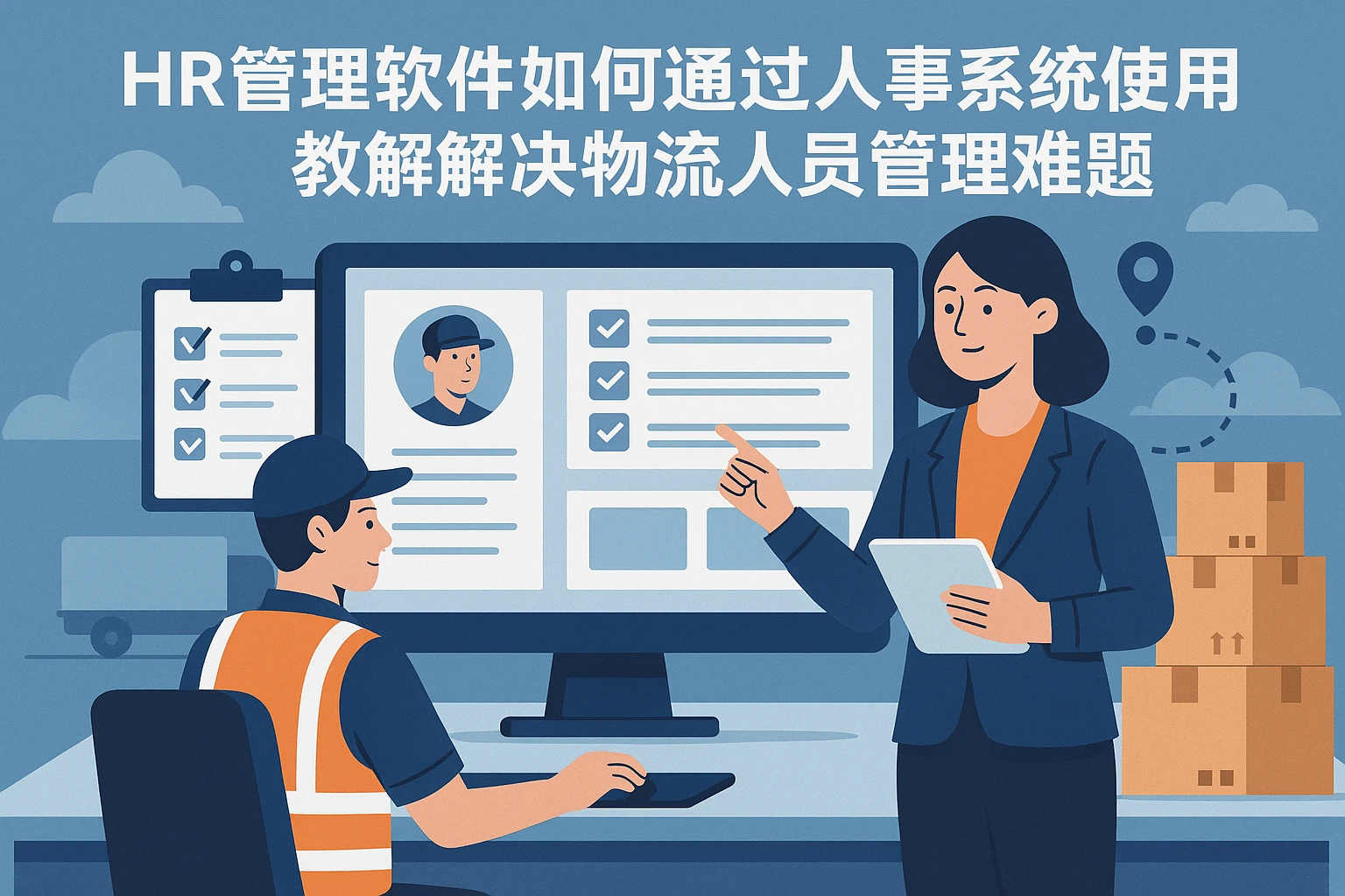 HR管理软件如何通过人事系统使用教程解决物流人员管理难题