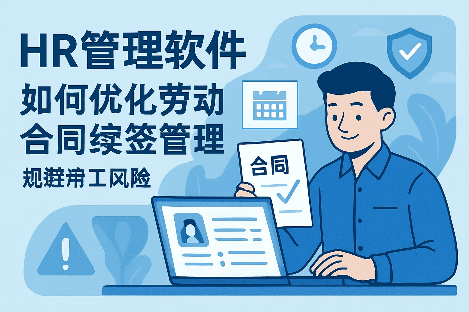 HR管理软件如何优化劳动合同续签管理，规避用工风险
