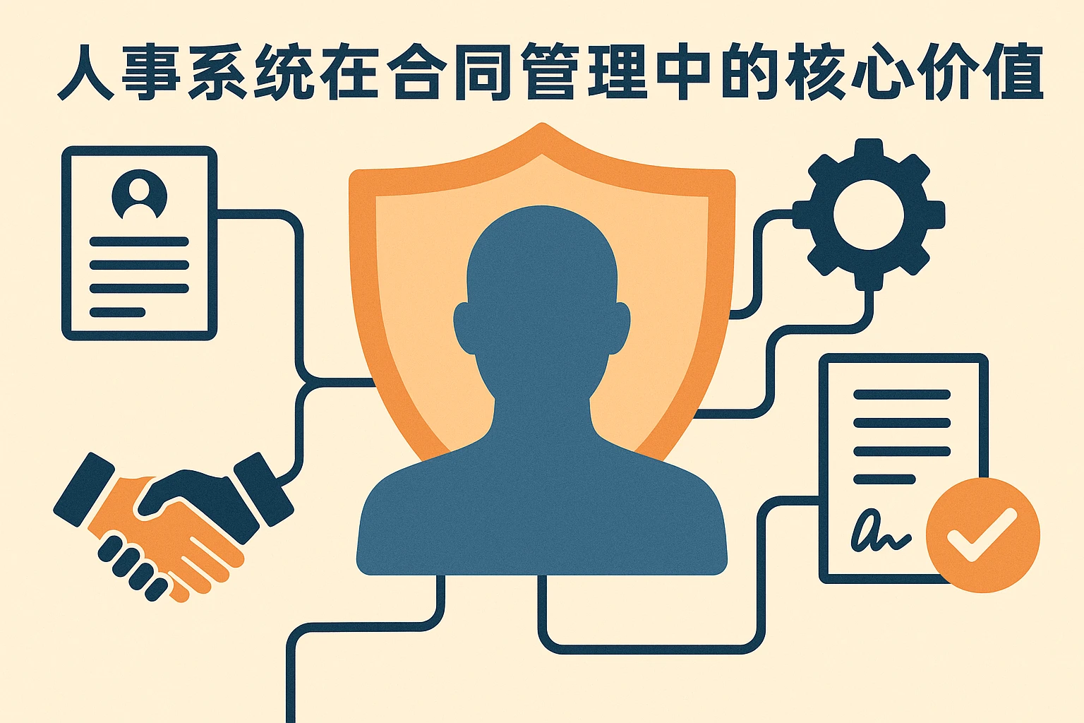 人事系统在合同管理中的核心价值