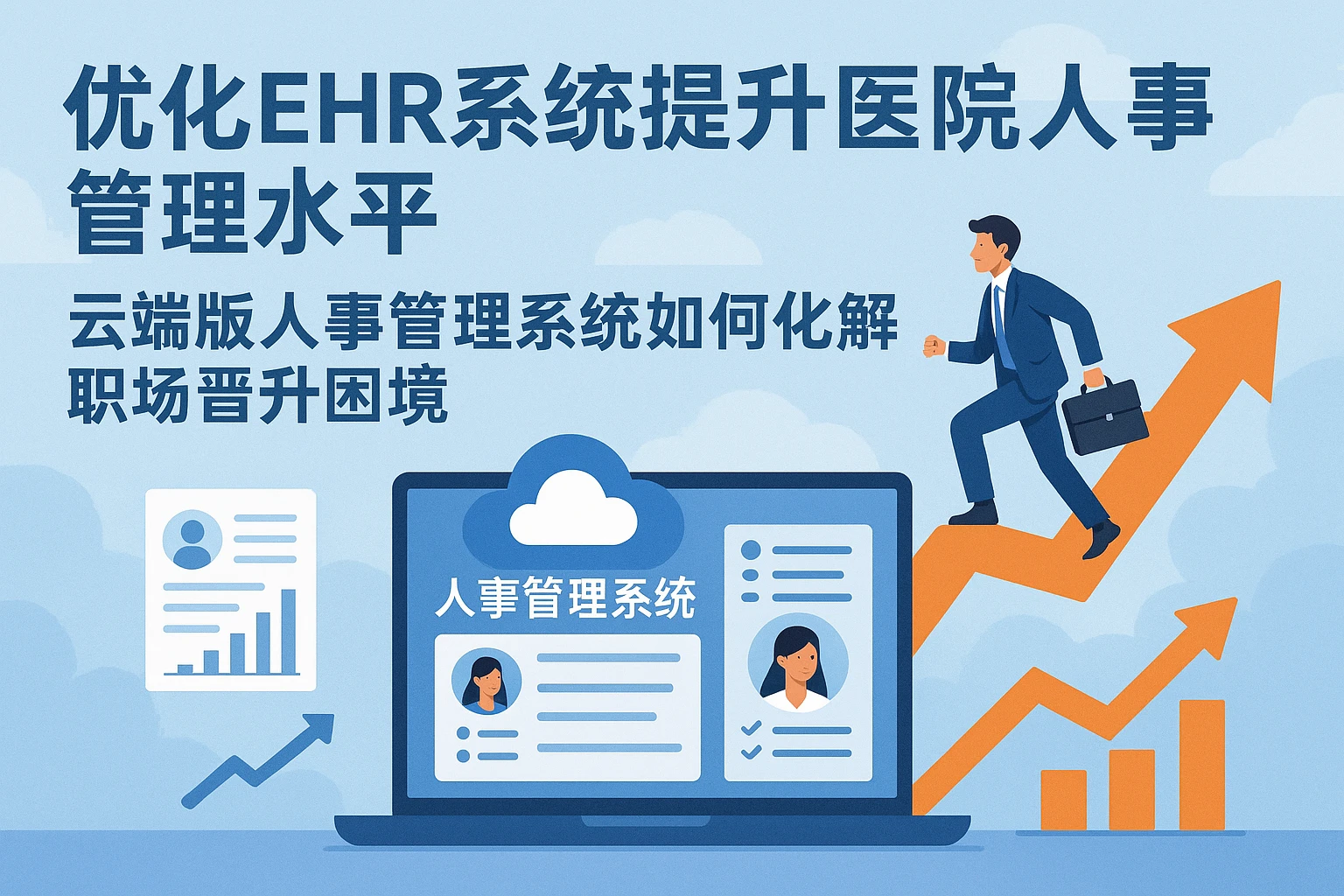 优化ehr系统提升医院人事管理水平，云端版人事管理系统如何化解职场晋升困境