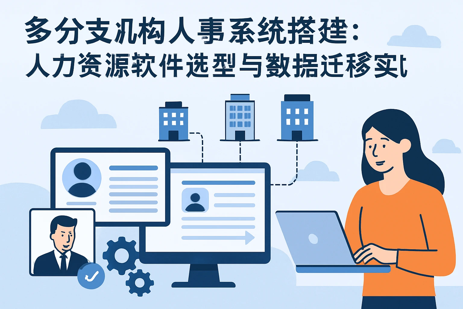 多分支机构人事系统搭建：人力资源软件选型与数据迁移实战