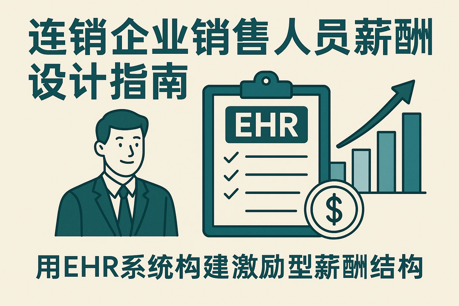 连锁企业销售人员薪酬设计指南:用EHR系统构建激励型薪酬结构