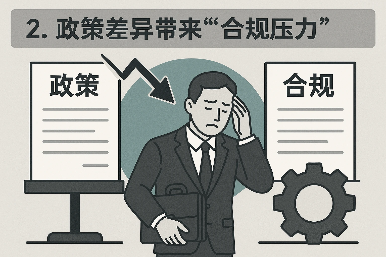 2. 政策差异带来“合规压力”