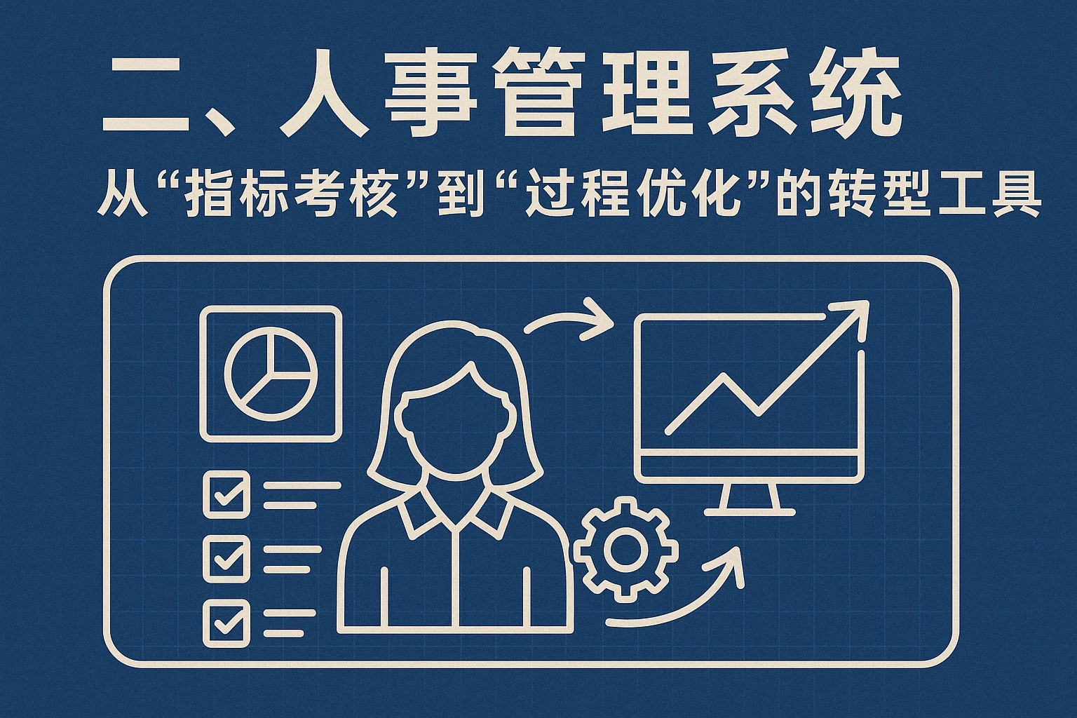二、人事管理系统:从“指标考核”到“过程优化”的转型工具