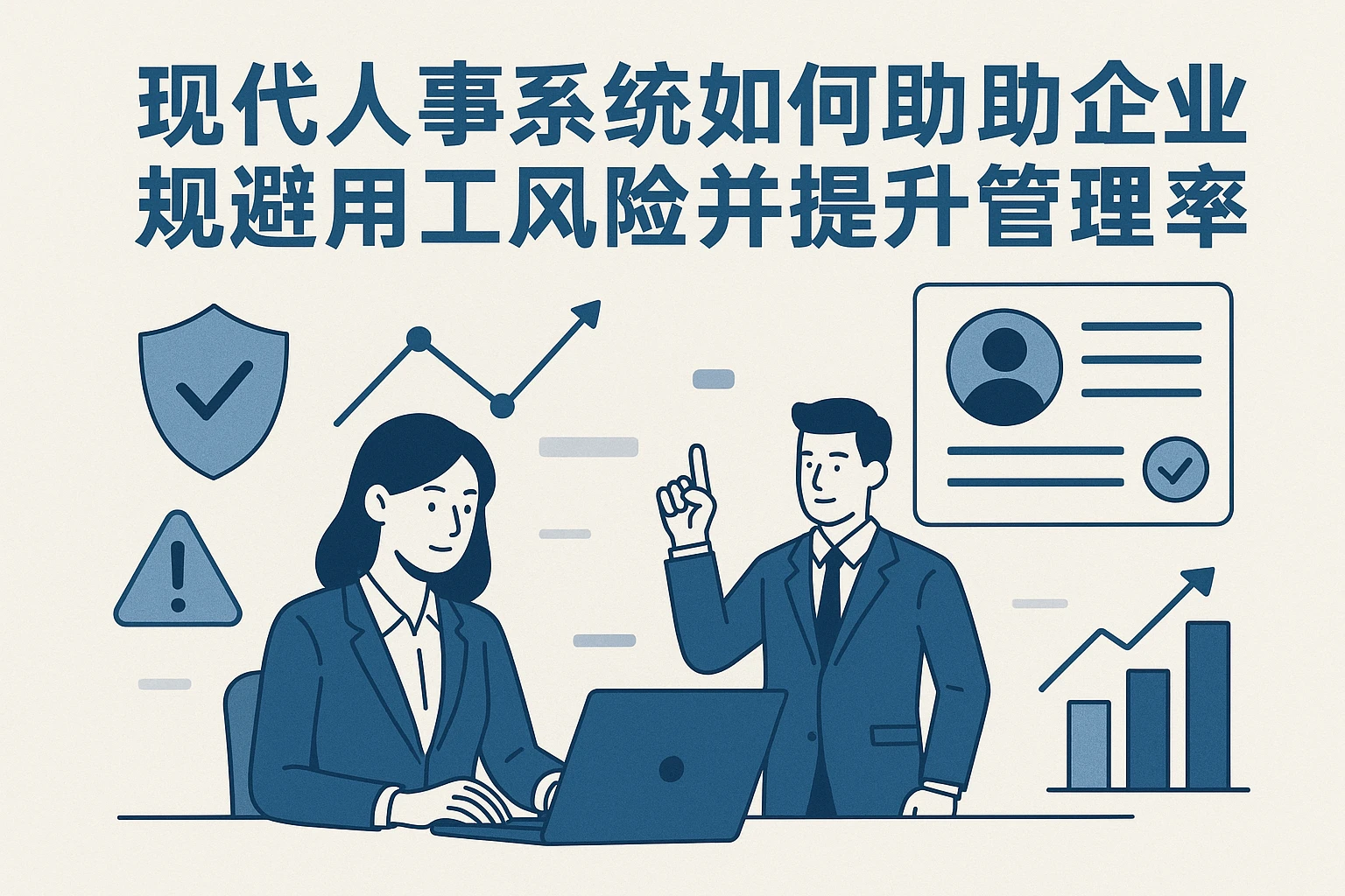 现代人事系统如何帮助企业规避用工风险并提升管理效率