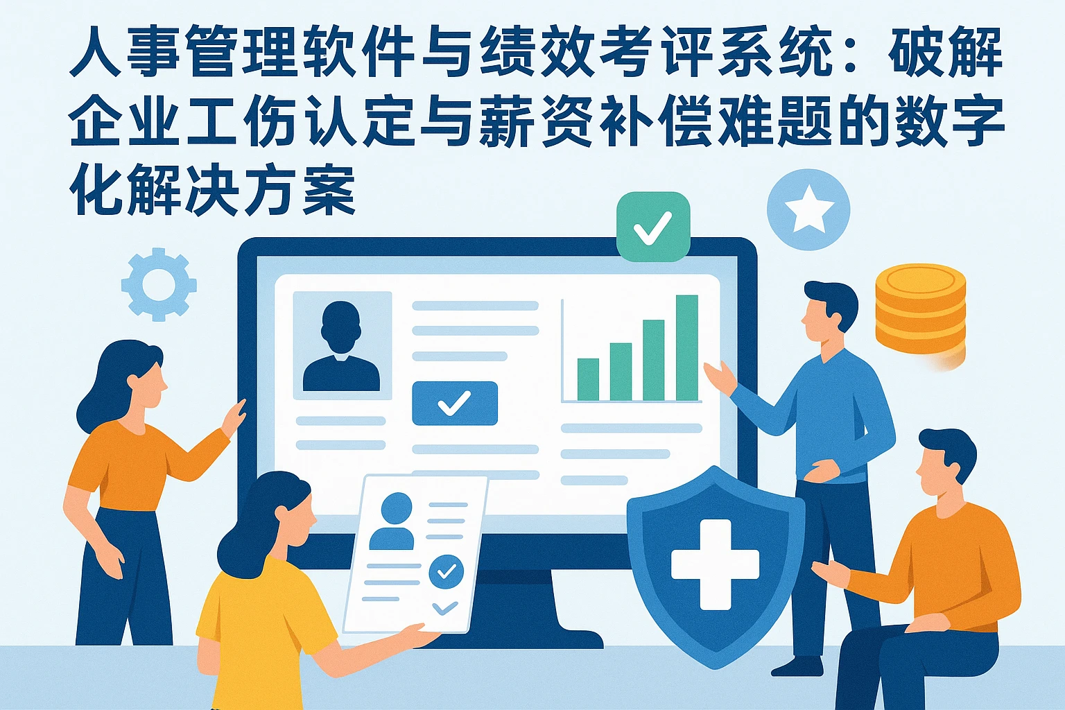 人事管理软件与绩效考评系统:破解企业工伤认定与薪资补偿难题的数字化解决方案