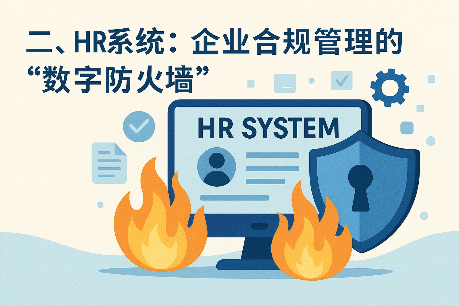 二、HR系统：企业合规管理的“数字防火墙”