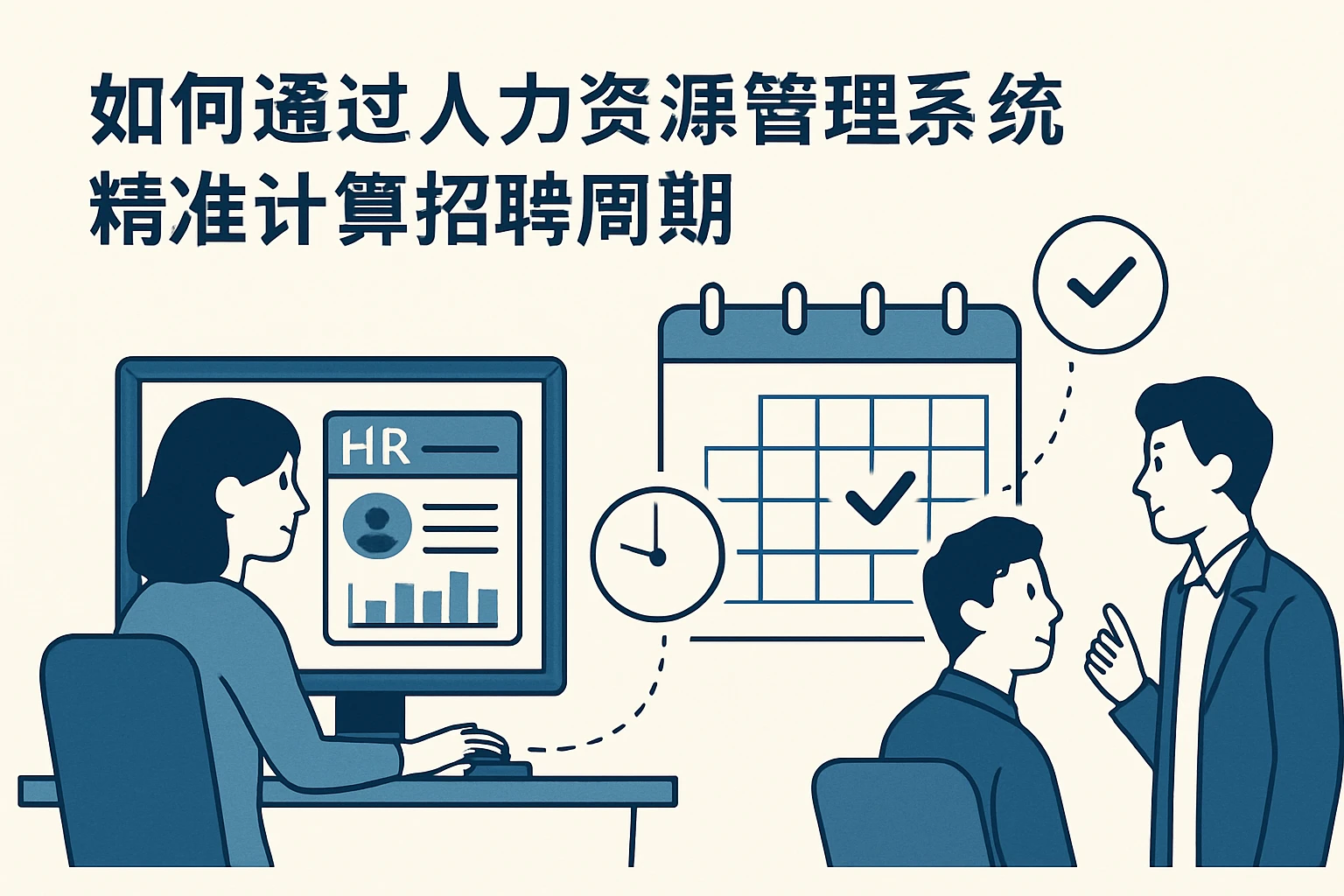 如何通过人力资源管理系统精准计算招聘周期