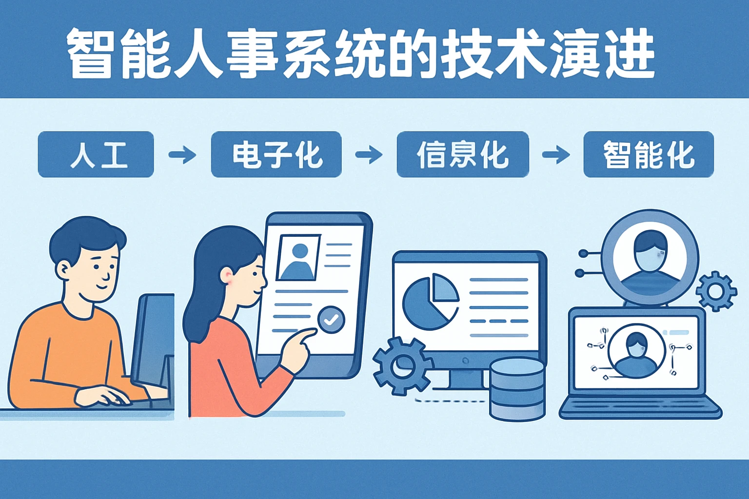 智能人事系统的技术演进