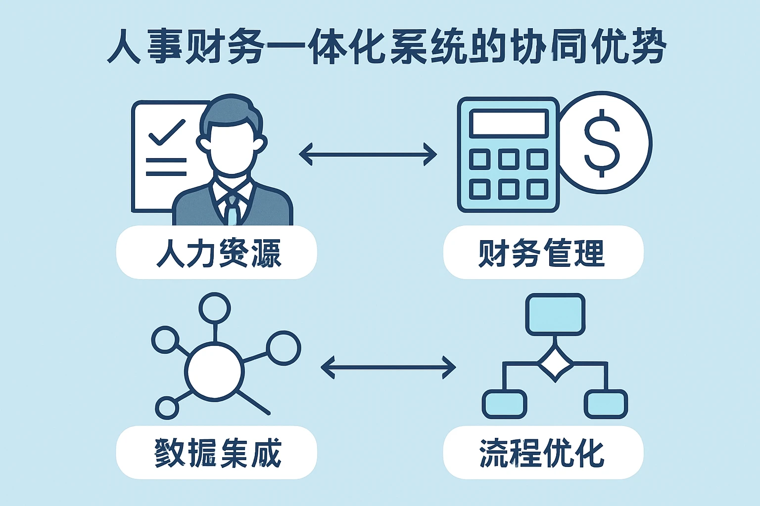 人事财务一体化系统的协同优势