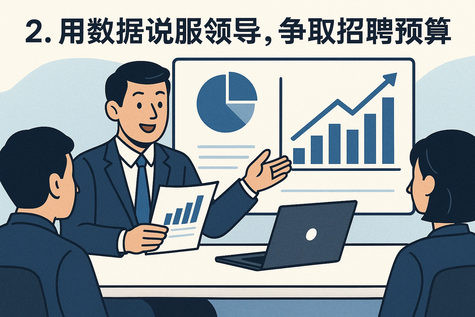 2. 用数据说服领导，争取招聘预算