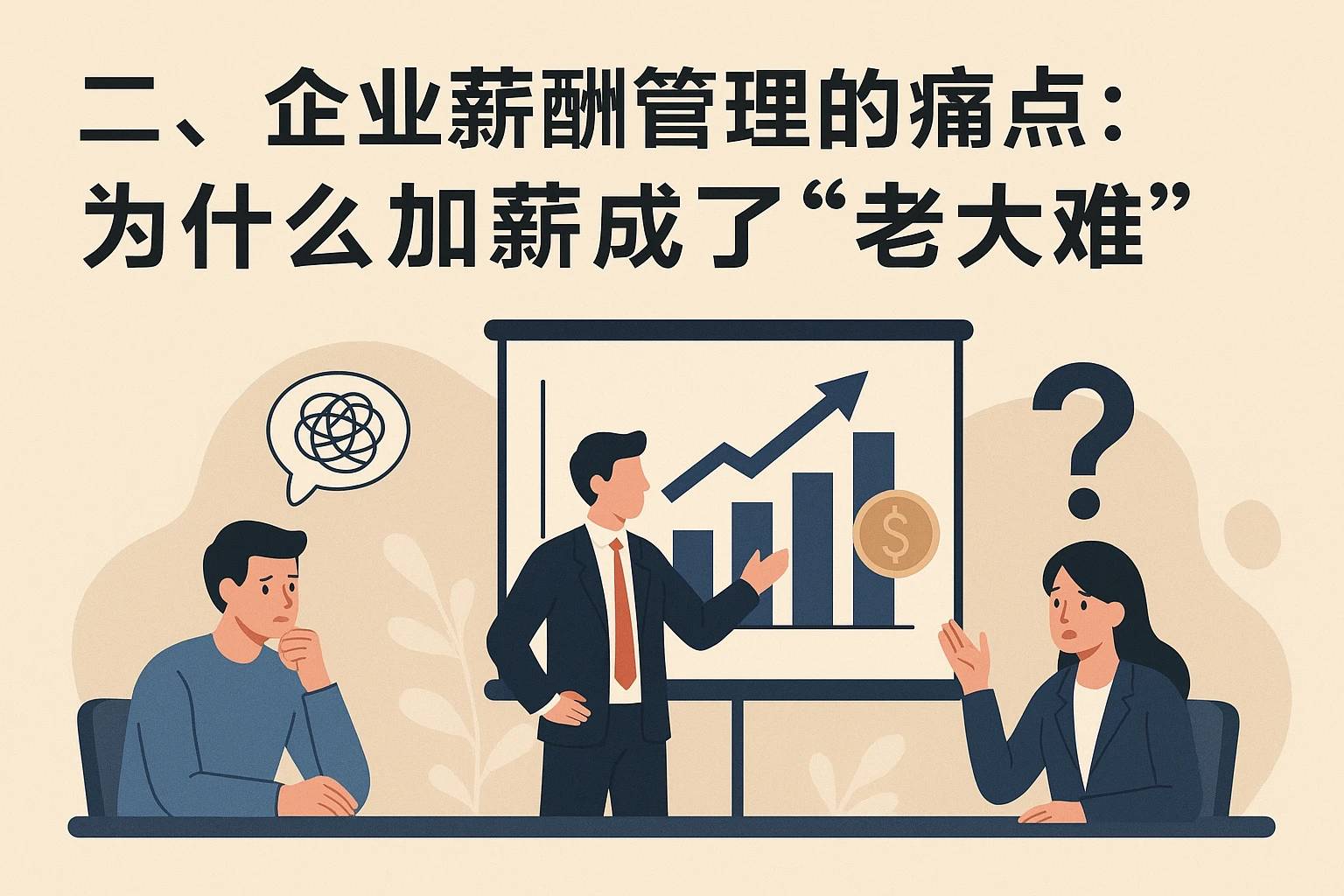 二、企业薪酬管理的痛点：为什么加薪成了“老大难”