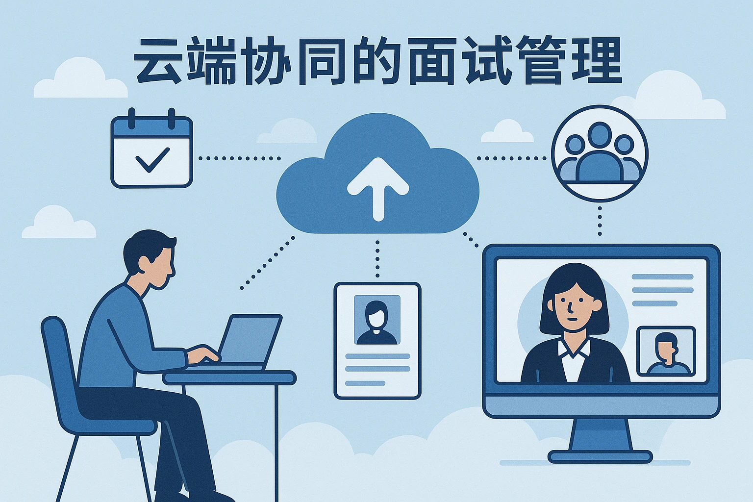 云端协同的面试管理