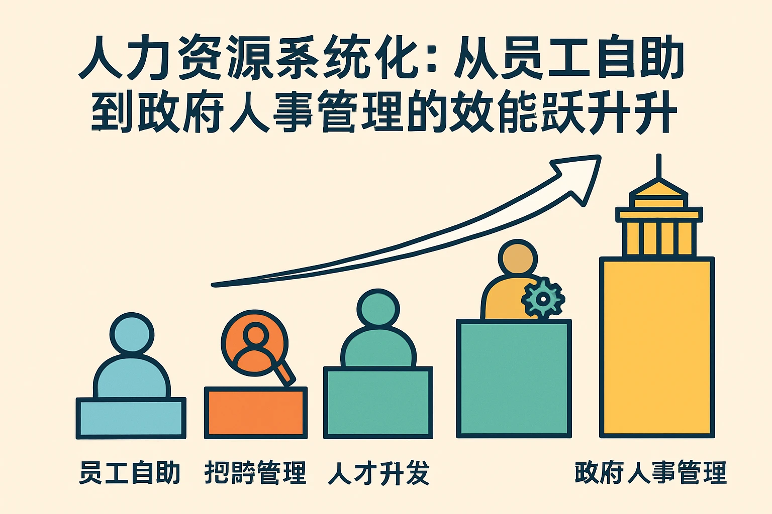 人力资源系统进化：从员工自助到政府人事管理的效能跃升