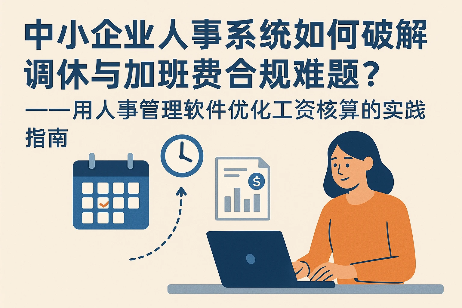 中小企业人事系统如何破解调休与加班费合规难题?——用人事管理软件优化工资核算的实践指南