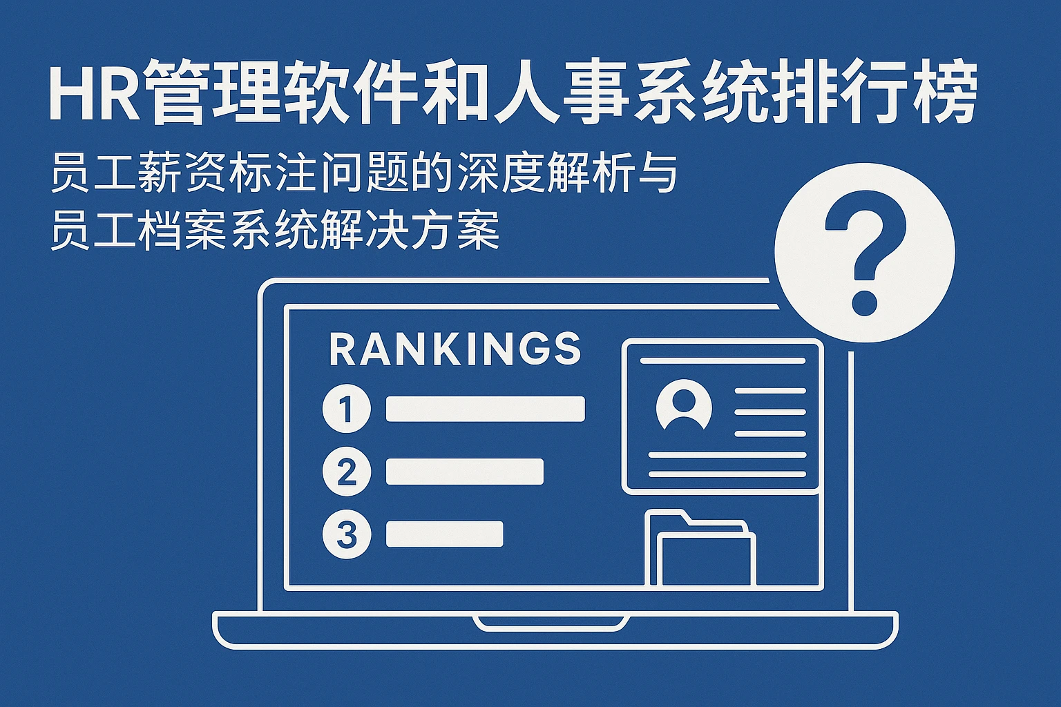 HR管理软件和人事系统排行榜：员工薪资标注问题的深度解析与员工档案系统解决方案