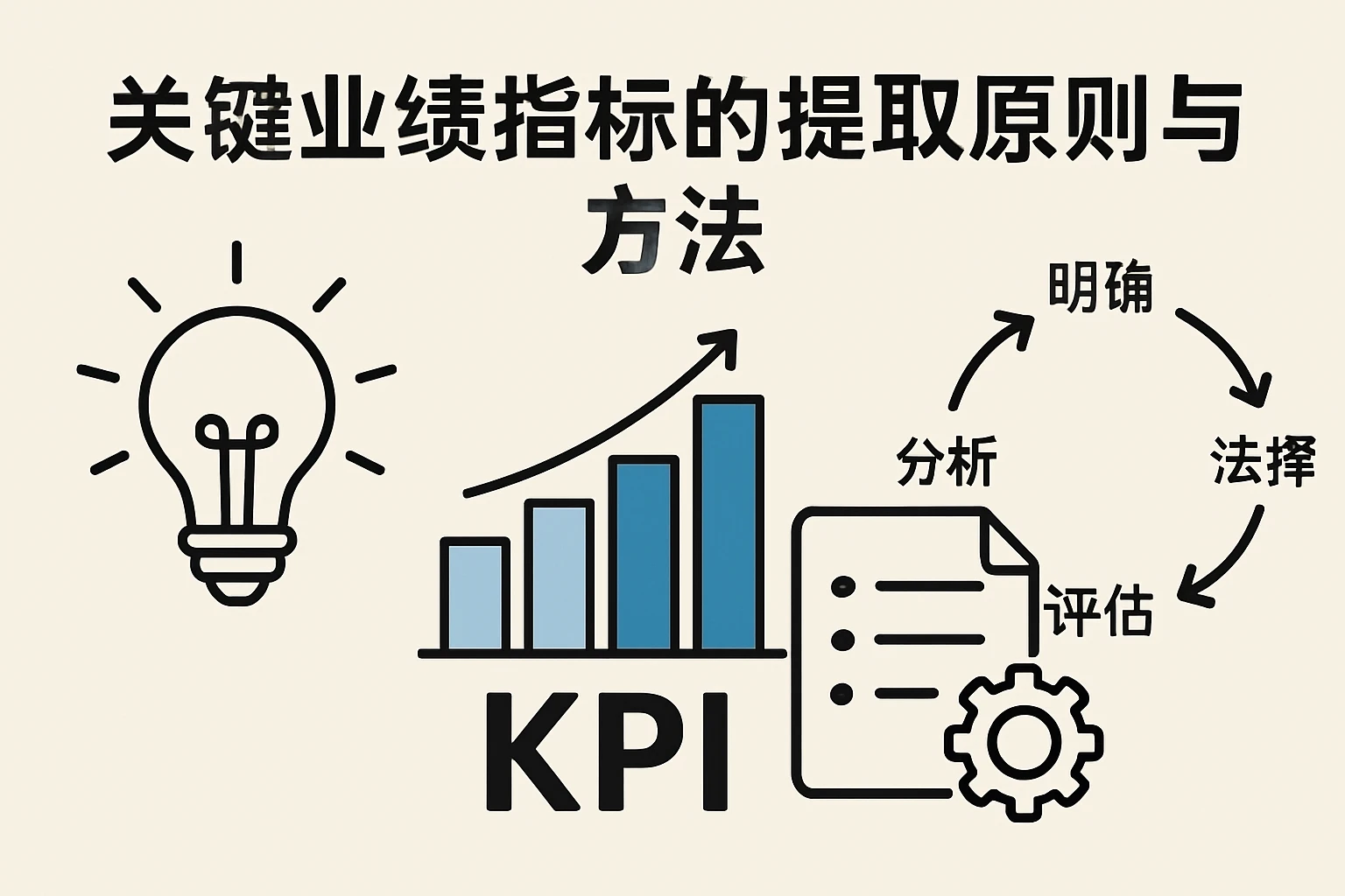 关键业绩指标的提取原则与方法