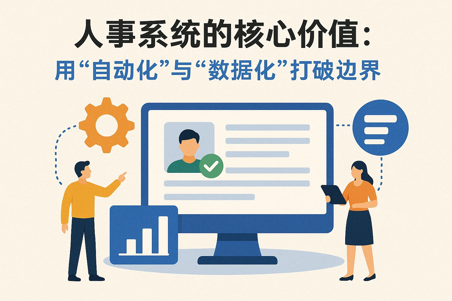 2. 人事系统的核心价值:用“自动化”与“数据化”打破边界