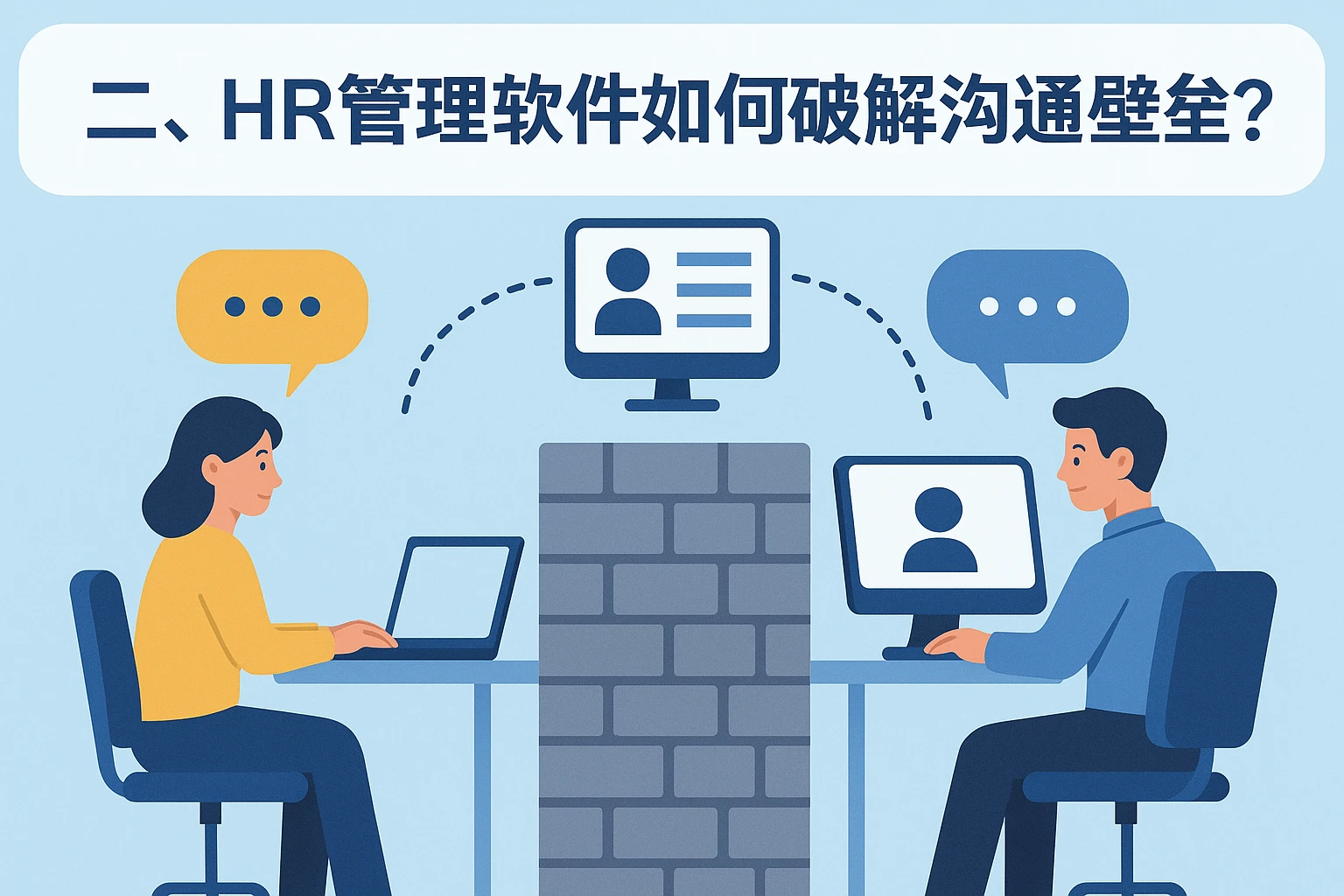 二、HR管理软件如何破解沟通壁垒？