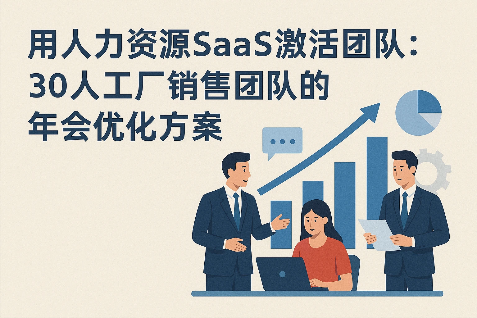 用人力资源SaaS激活团队:30人工厂销售团队的年会优化方案