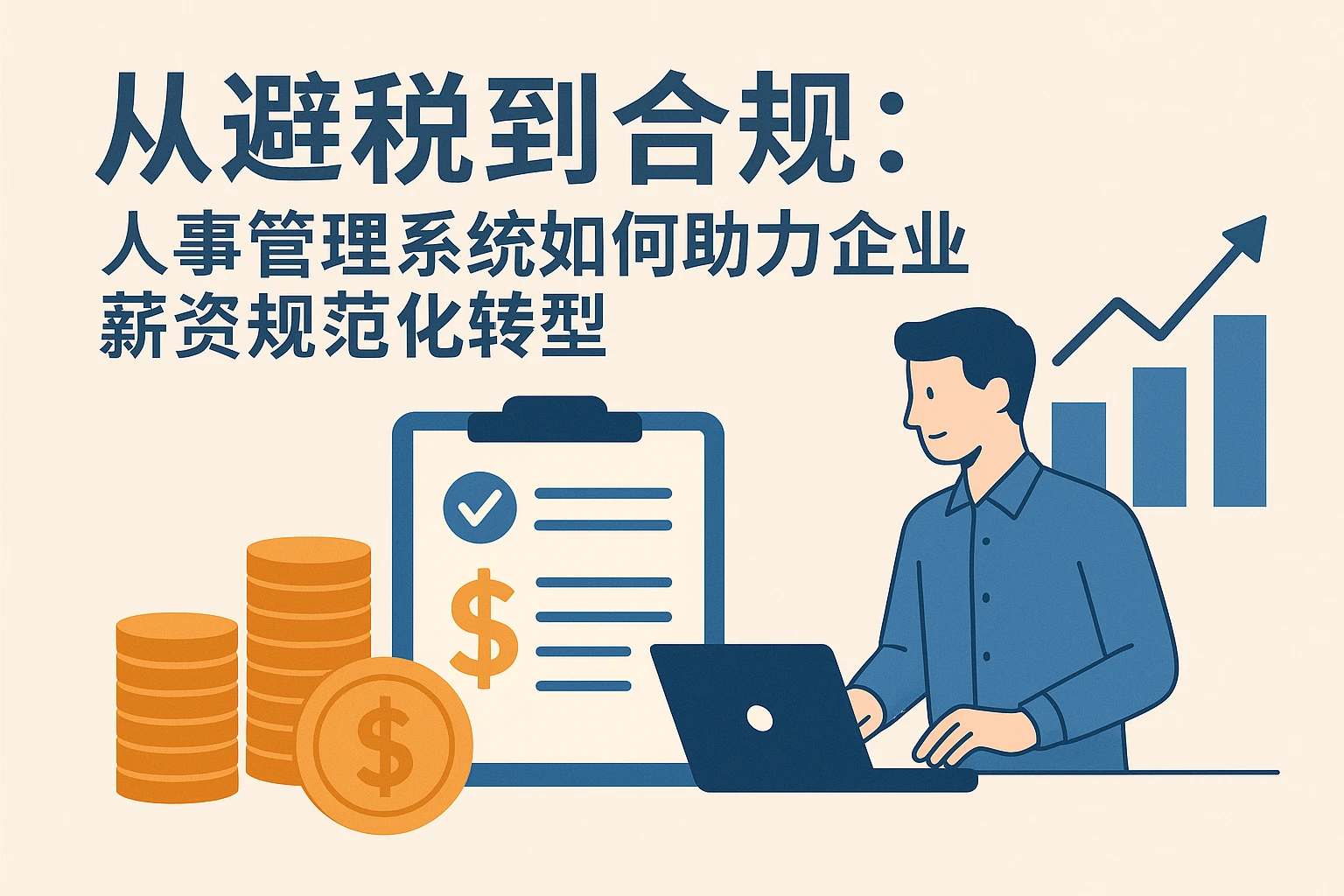 从避税到合规:人事管理系统如何助力企业薪资规范化转型