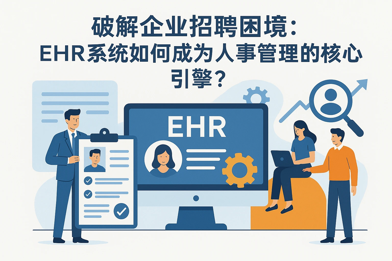 破解企业招聘困境:EHR系统如何成为人事管理的核心引擎?