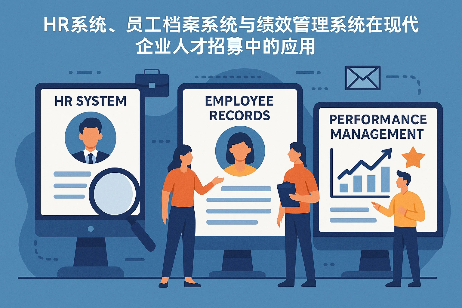 HR系统、员工档案系统与绩效管理系统在现代企业人才招募中的应用