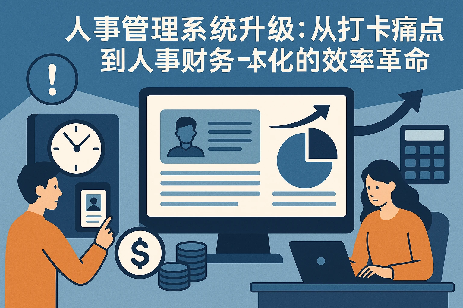 人事管理系统升级：从打卡痛点到人事财务一体化的效率革命