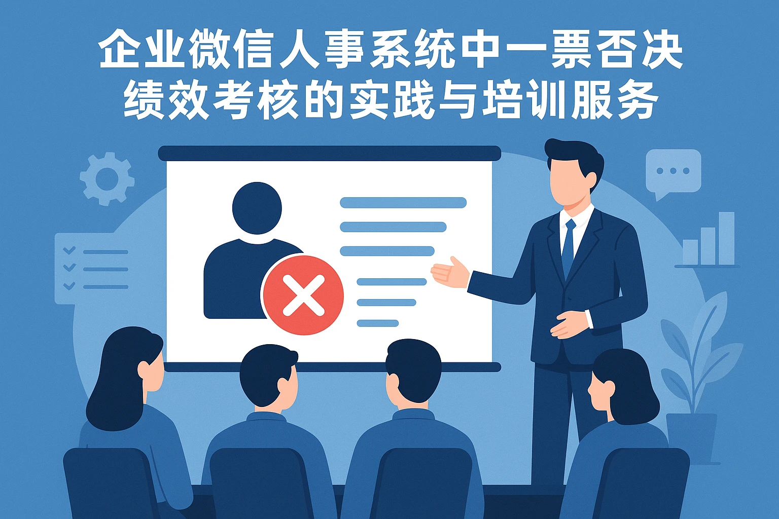 企业微信人事系统中一票否决绩效考核的实践与培训服务