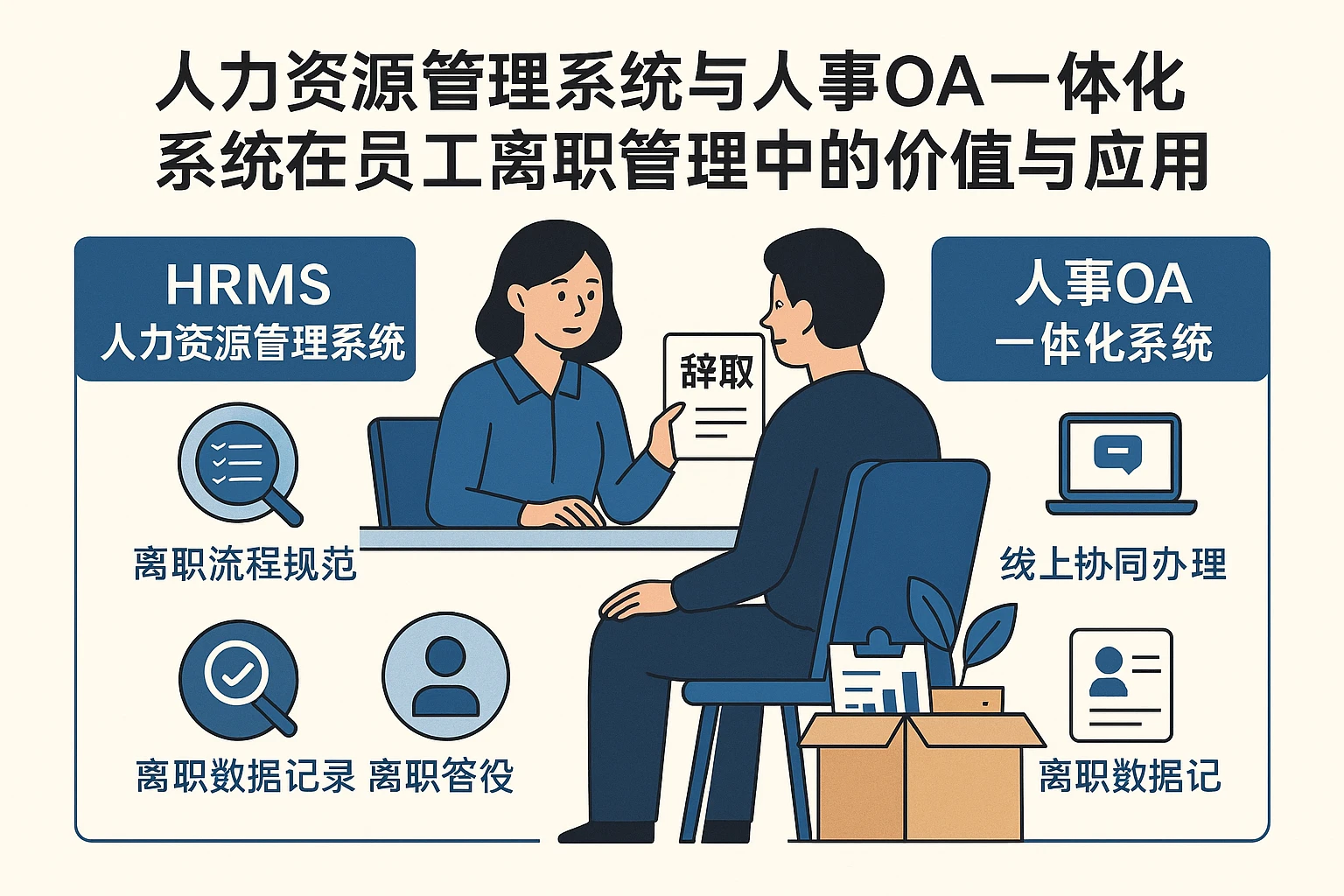 人力资源管理系统与人事OA一体化系统在员工离职管理中的价值与应用