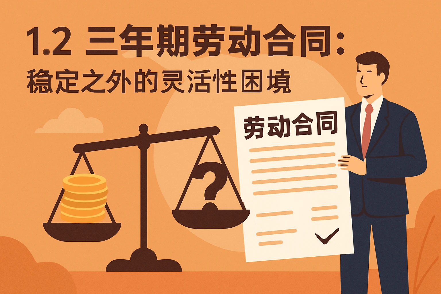 1.2 三年期劳动合同：稳定之外的灵活性困境